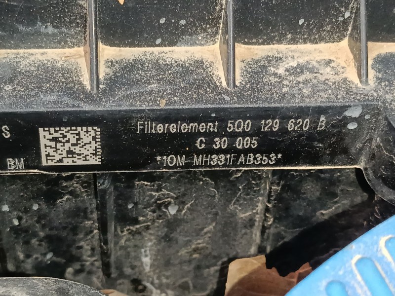 Recambio de filtro aire para seat leon (5f1) 1.6 tdi referencia OEM IAM 5Q0129620B  