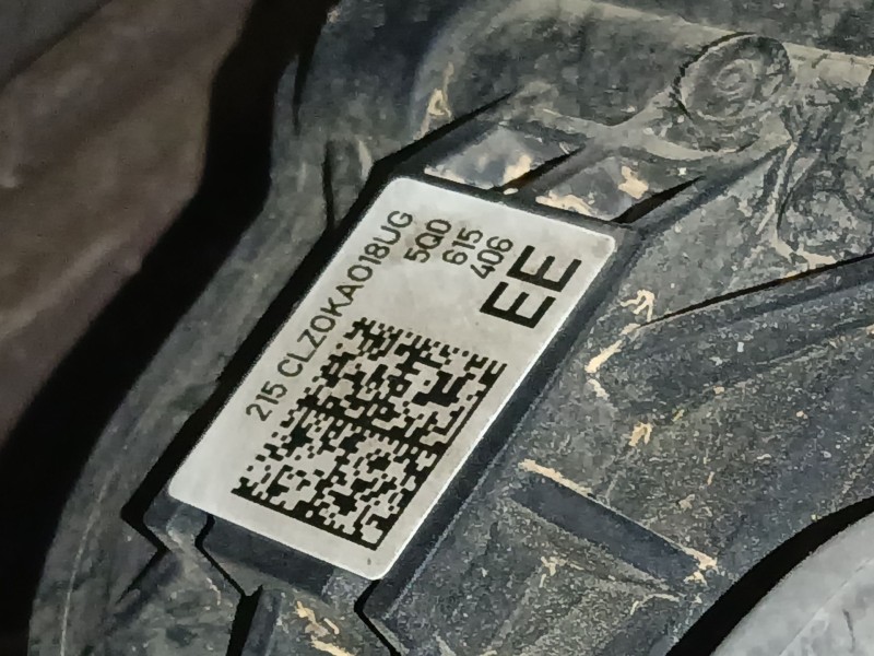 Recambio de pinza freno trasera derecha para seat leon (5f1) 1.6 tdi referencia OEM IAM 5Q0615406EE  