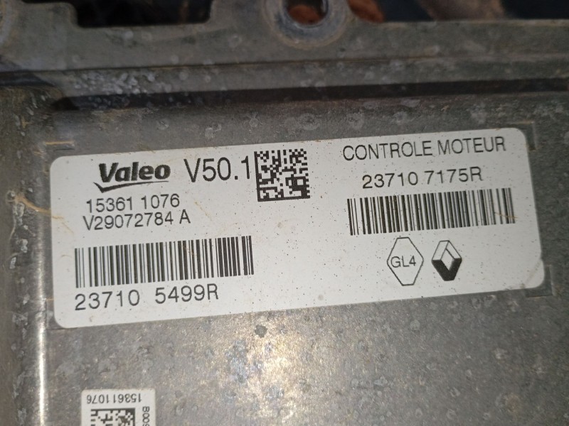 Recambio de centralita motor uce para renault clio iv (bh_) 0.9 tce 90 referencia OEM IAM 237107175R 237105499R 