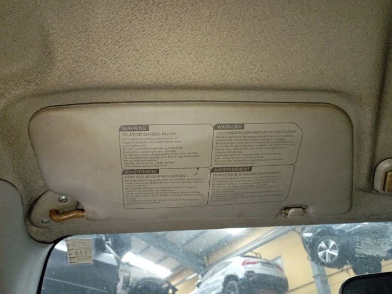 Recambio de parasol izquierdo para suzuki grand vitara i (ft, ht) 2.0 td 4x4 (sq 420d) referencia OEM IAM   