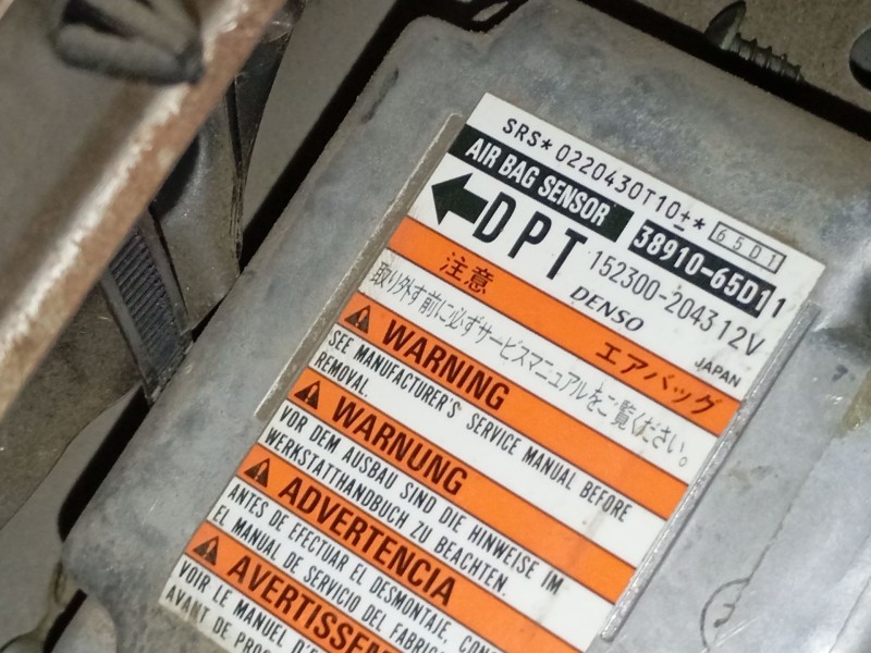 Recambio de centralita airbag para suzuki grand vitara i (ft, ht) 2.0 td 4x4 (sq 420d) referencia OEM IAM AIRBAGSENSOR38910-65D1