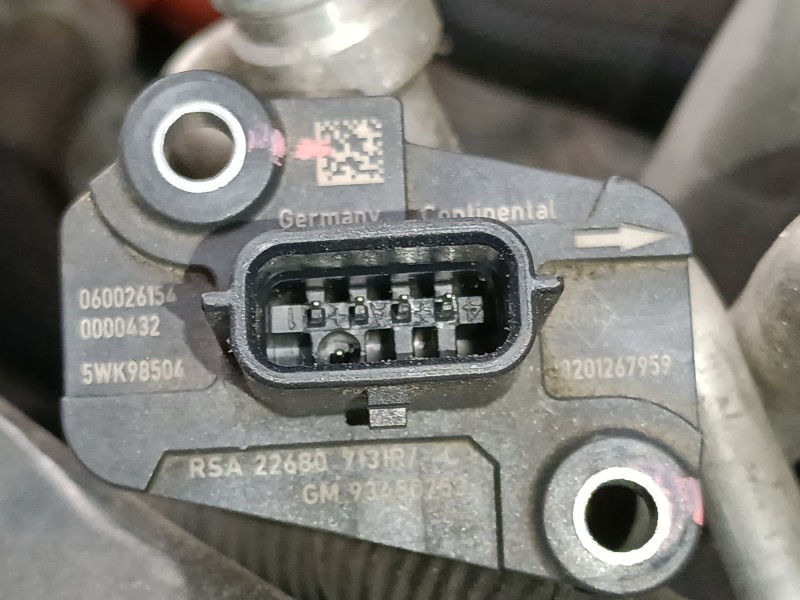 Recambio de caudalimetro para renault kadjar (ha_, hl_) 1.6 dci 130 referencia OEM IAM   