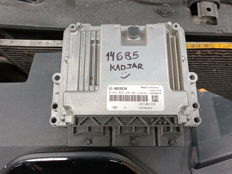 Recambio de centralita motor uce para renault kadjar (ha_, hl_) 1.6 dci 130 referencia OEM IAM 23710639R 0281032226 