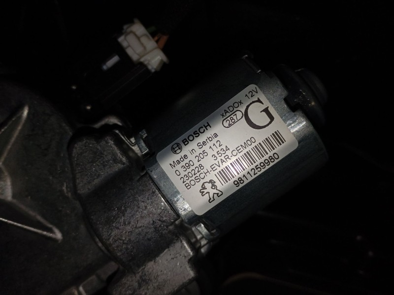 Recambio de motor limpia trasero para peugeot 5008 ii (mc_, mj_, mr_, m4_) 1.5 bluehdi 130 (mcyhzj, mcyhzr, mcyhzx) referencia O