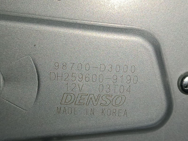 Recambio de motor limpia trasero para hyundai tucson (tl, tle) 1.7 crdi referencia OEM IAM 8700D3090 DH2596009190 