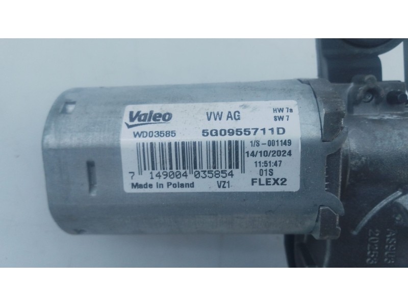 Recambio de motor limpia trasero para skoda fabia iv (pj3) 1.0 mpi referencia OEM IAM 5G0955711D  