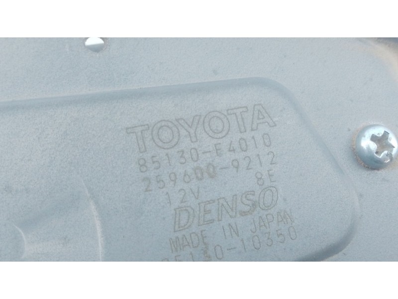 Recambio de motor limpia trasero para toyota c-hr (_x1_) 1.8 hybrid (zyx10_, zyx11_) referencia OEM IAM 85130F4010 2596009212 