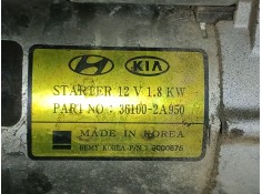 Recambio de motor arranque para hyundai tucson (tl, tle) 1.7 crdi referencia OEM IAM 361002A950   2