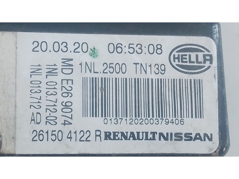 Recambio de faro antiniebla derecho para renault clio v (b7_) 1.0 lpg (b7mt) referencia OEM IAM   