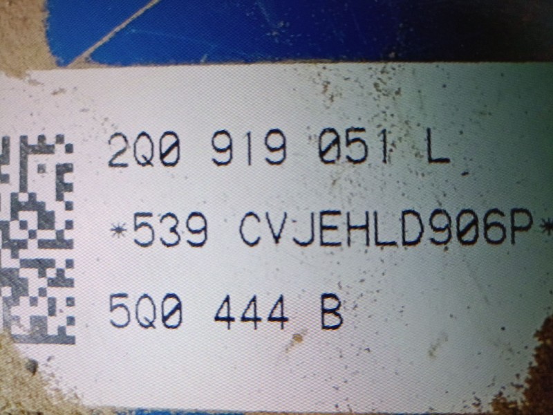 Recambio de aforador para volkswagen t-cross (c11, d31) 1.0 tsi referencia OEM IAM 2Q0919051L  