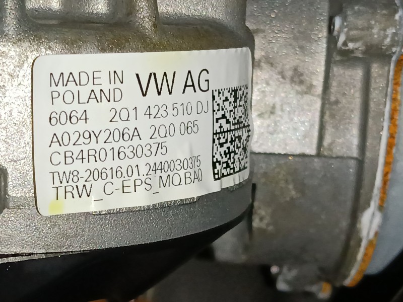 Recambio de columna direccion para volkswagen t-cross (c11, d31) 1.0 tsi referencia OEM IAM 2Q1423510DJ  