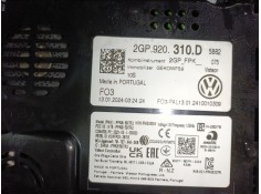 Recambio de cuadro instrumentos para volkswagen t-cross (c11, d31) 1.0 tsi referencia OEM IAM 2GP920310D   2