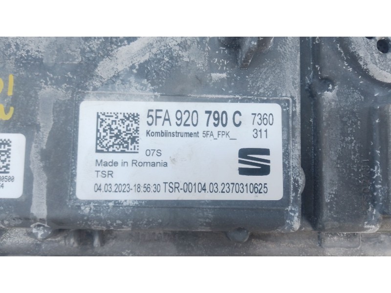 Recambio de cuadro instrumentos para seat leon (kl1, klg) 2.0 tdi referencia OEM IAM 5FA920790C  