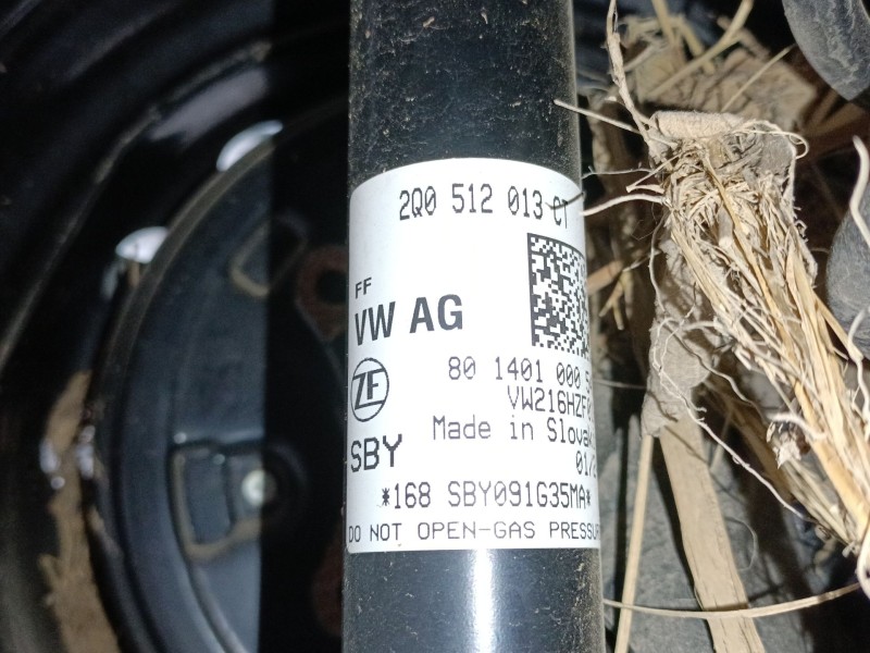 Recambio de amortiguador trasero izquierdo para volkswagen t-cross (c11, d31) 1.0 tsi referencia OEM IAM 2Q0512013CT  