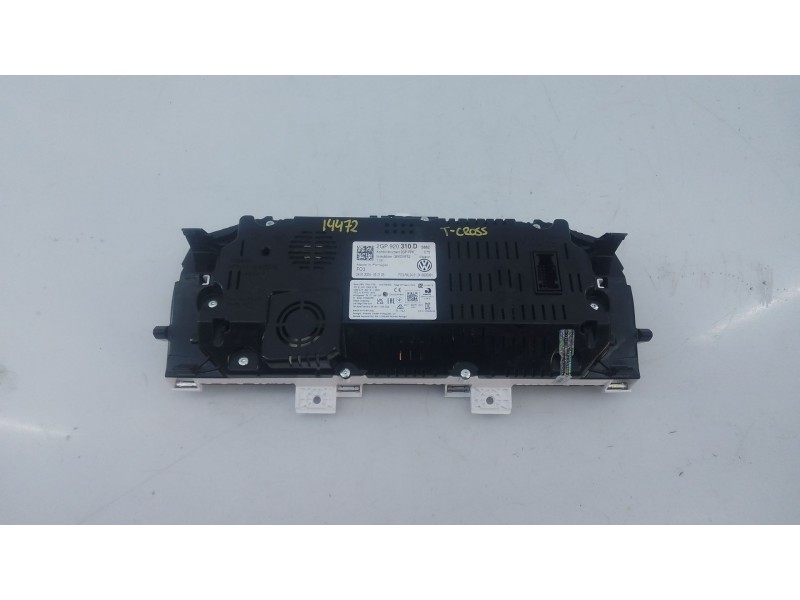 Recambio de cuadro instrumentos para volkswagen t-cross (c11, d31) 1.0 tsi referencia OEM IAM 2GP920310D  