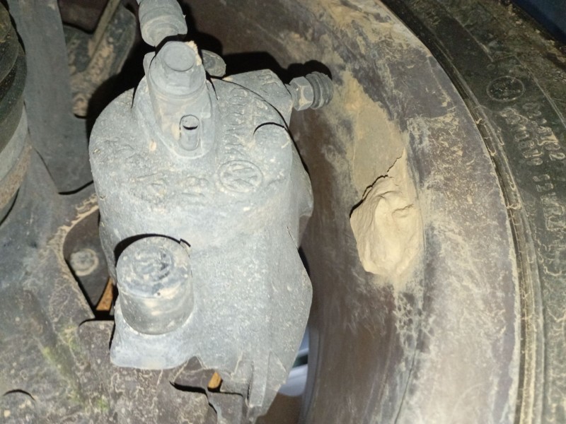 Recambio de pinza freno delantera izquierda para seat ibiza iv (6j5, 6p1) 1.6 tdi referencia OEM IAM   