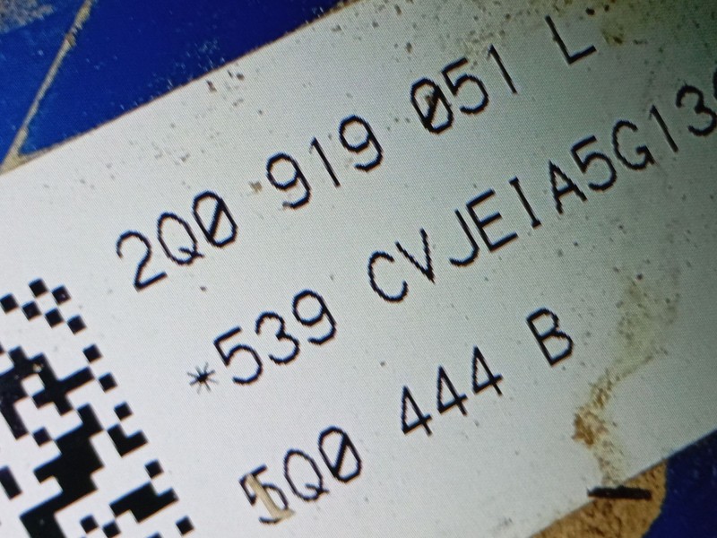 Recambio de aforador para volkswagen t-cross (c11, d31) 1.0 tsi referencia OEM IAM 2Q0919051L  