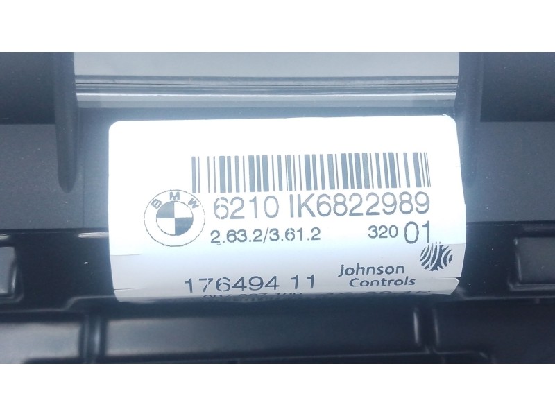 Recambio de cuadro instrumentos para bmw 1 (f20) 116 d referencia OEM IAM 17649411 0004560678 
