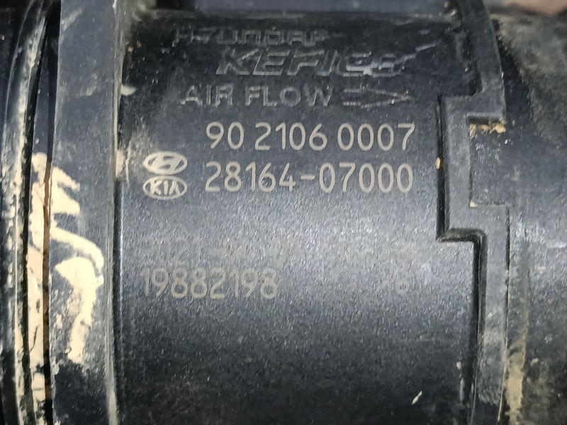 Recambio de caudalimetro para kia rio iv (yb, sc, fb) 1.2 cvvt referencia OEM IAM   