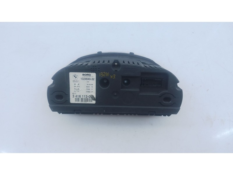 Recambio de cuadro instrumentos para bmw x3 (e83) 2.0 d referencia OEM IAM 341611302 102464032 