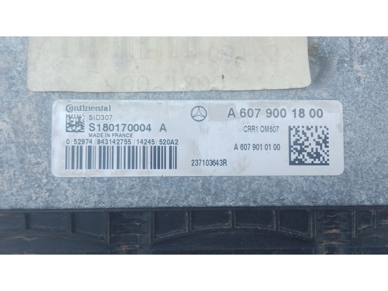 Recambio de centralita motor uce para mercedes-benz clase a (w176) a 180 cdi / d (176.012) referencia OEM IAM A6079001800 S18017