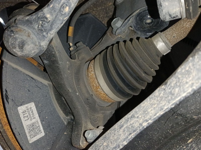 Recambio de mangueta delantera izquierda para kia rio iv (yb, sc, fb) 1.2 cvvt referencia OEM IAM   