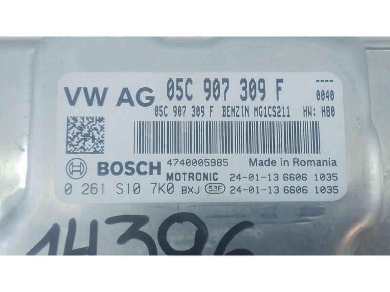 Recambio de centralita motor uce para volkswagen t-cross (c11, d31) 1.0 tsi referencia OEM IAM 05C907309F 0261S107K0 