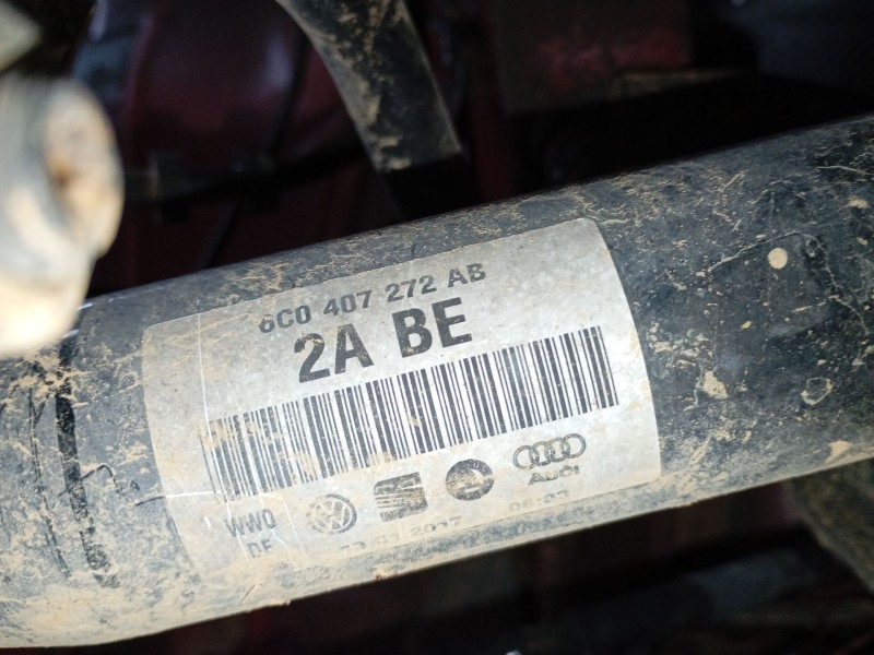 Recambio de transmision delantera derecha para seat ibiza iv (6j5, 6p1) 1.0 tsi referencia OEM IAM 6C0407272AB  