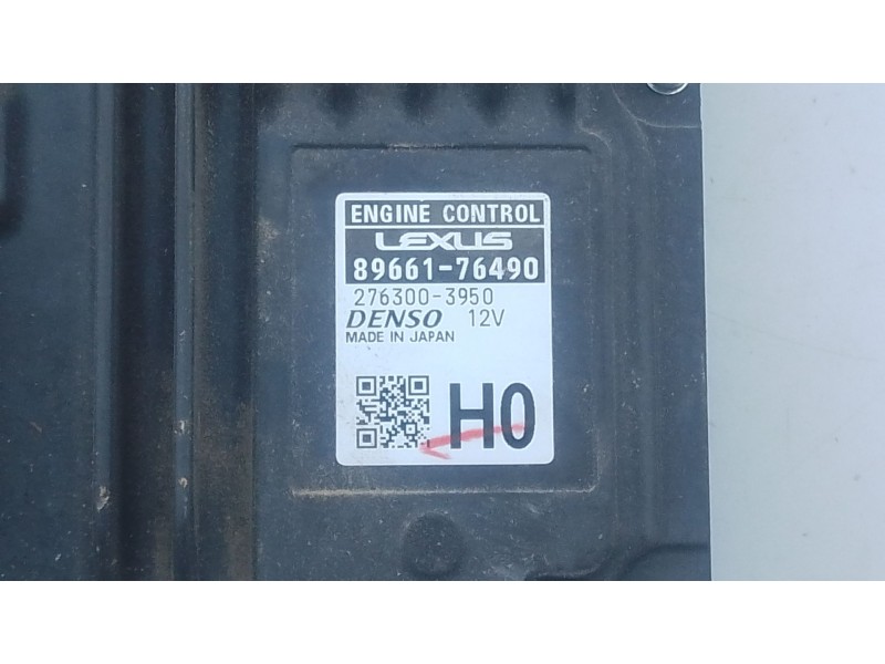Recambio de centralita motor uce para lexus ux (_aa1_, _ah1_, _ma1_) 250h (mzah10) referencia OEM IAM 8966176490 2763003950 