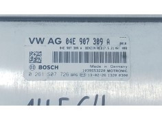 Recambio de centralita motor uce para seat leon (5f1) 1.2 tsi referencia OEM IAM 04E907309A 0261S07726  2