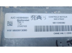 Recambio de centralita motor uce para peugeot 2008 i (cu_) 1.2 vti referencia OEM IAM 9811545080 9800913080  2