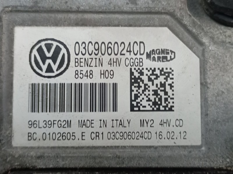 Recambio de centralita motor uce para seat ibiza iv (6j5, 6p1) 1.4 referencia OEM IAM 03C906024CD  