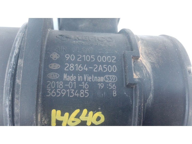 Recambio de caudalimetro para kia carens iv 1.7 crdi referencia OEM IAM 9021050002 281642A500 