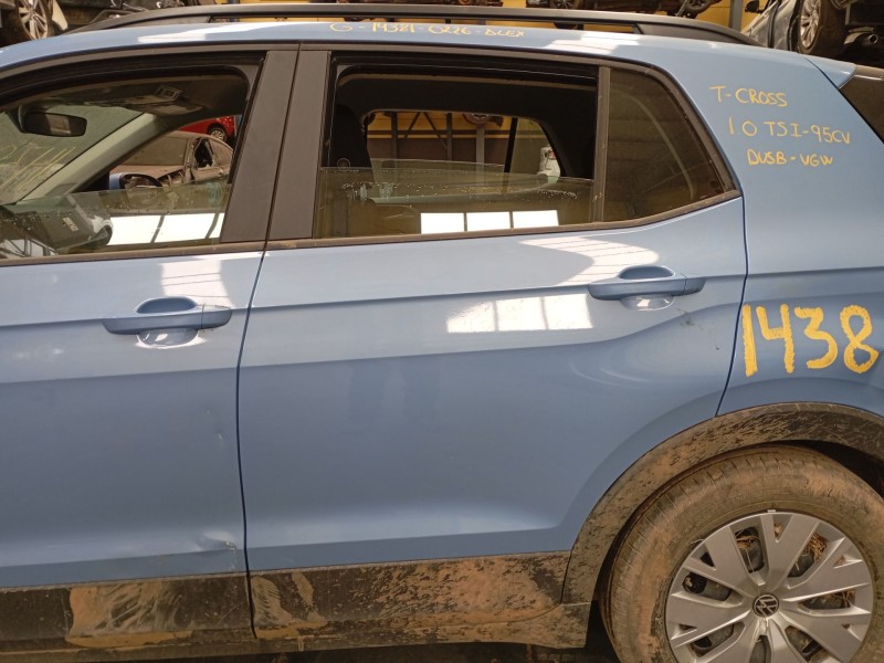 Recambio de puerta trasera izquierda para volkswagen t-cross (c11, d31) 1.0 tsi referencia OEM IAM   