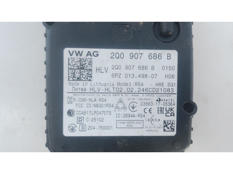 Recambio de modulo electronico para skoda kodiaq i (ns6, ns7, nv7) 2.0 rs 4x4 referencia OEM IAM   