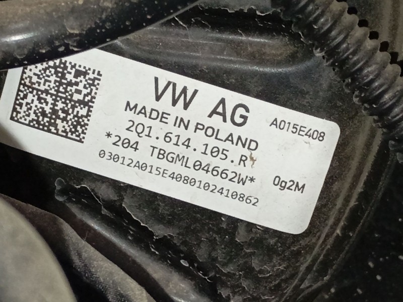 Recambio de servofreno para volkswagen t-cross (c11, d31) 1.0 tsi referencia OEM IAM 2Q1614105R  