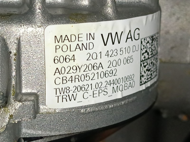 Recambio de columna direccion para volkswagen t-cross (c11, d31) 1.0 tsi referencia OEM IAM   