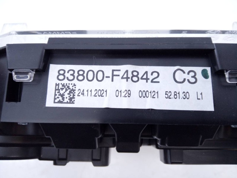 Recambio de cuadro instrumentos para toyota c-hr hybrid dynamic referencia OEM IAM 83800F4842  E3-B2-12-1