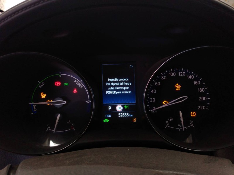 Recambio de cuadro instrumentos para toyota c-hr hybrid dynamic referencia OEM IAM 83800F4842  E3-B2-12-1