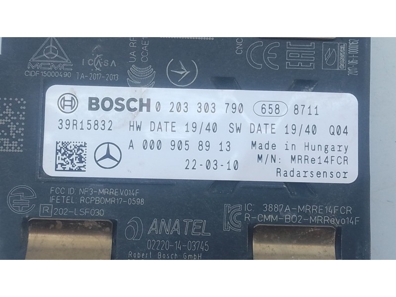 Recambio de modulo electronico para mercedes-benz gla (h247) gla 200 d (247.712) referencia OEM IAM   