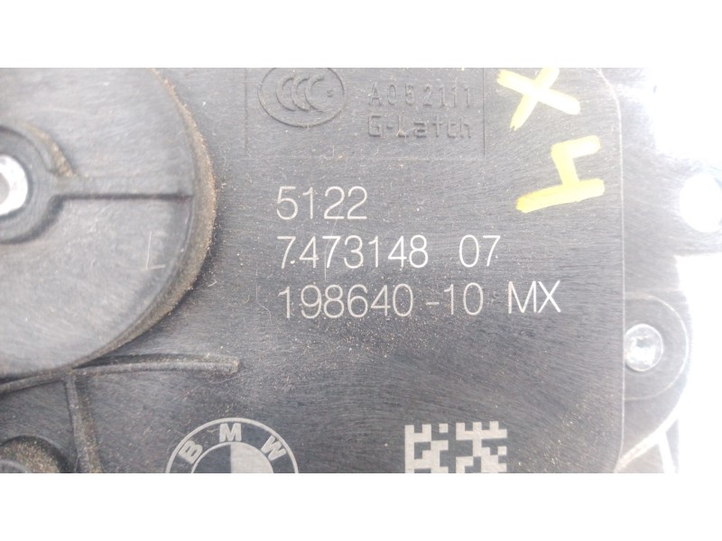 Recambio de cerradura puerta trasera derecha para bmw x4 (g02, f98) xdrive 20 d mild-hybrid referencia OEM IAM   