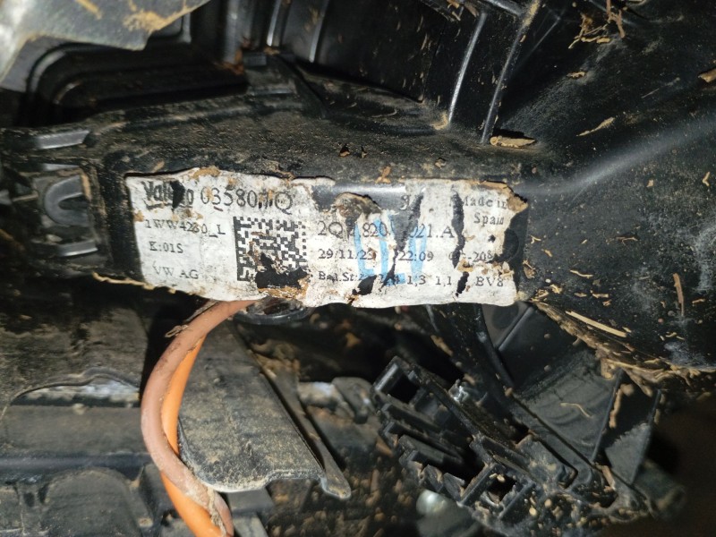 Recambio de ventilador calefaccion para volkswagen t-cross (c11, d31) 1.0 tsi referencia OEM IAM 2Q1820021A  