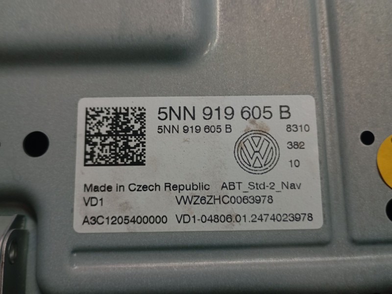 Recambio de sistema navegacion gps para volkswagen t-cross (c11, d31) 1.0 tsi referencia OEM IAM   