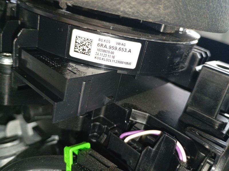 Recambio de anillo airbag para volkswagen t-cross (c11, d31) 1.0 tsi referencia OEM IAM 6RA959653A  