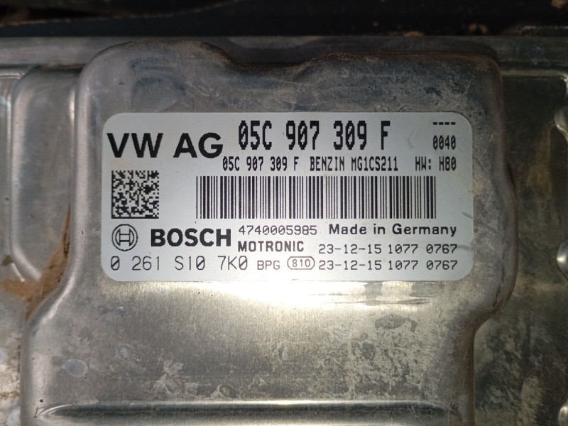 Recambio de centralita motor uce para volkswagen t-cross (c11, d31) 1.0 tsi referencia OEM IAM 05C907309F  