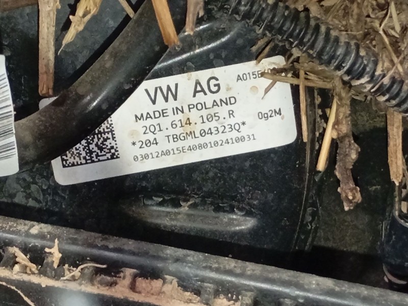 Recambio de servofreno para volkswagen t-cross (c11, d31) 1.0 tsi referencia OEM IAM 2Q1614105R  