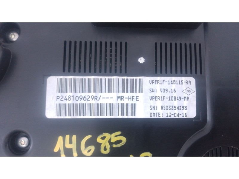 Recambio de cuadro instrumentos para renault kadjar (ha_, hl_) 1.6 dci 130 referencia OEM IAM P248109629R  