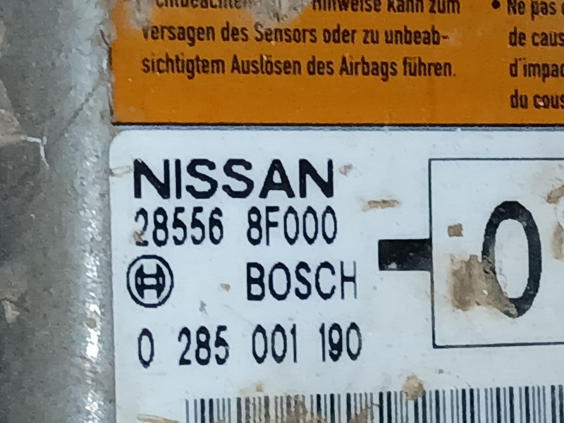 Recambio de centralita airbag para nissan terrano ii (r20) 2.7 tdi 4wd referencia OEM IAM 285568F000 0285001190 