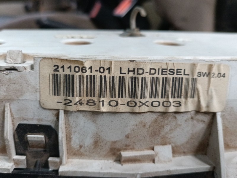 Recambio de cuadro instrumentos para nissan terrano ii (r20) 2.7 tdi 4wd referencia OEM IAM 248100X003  