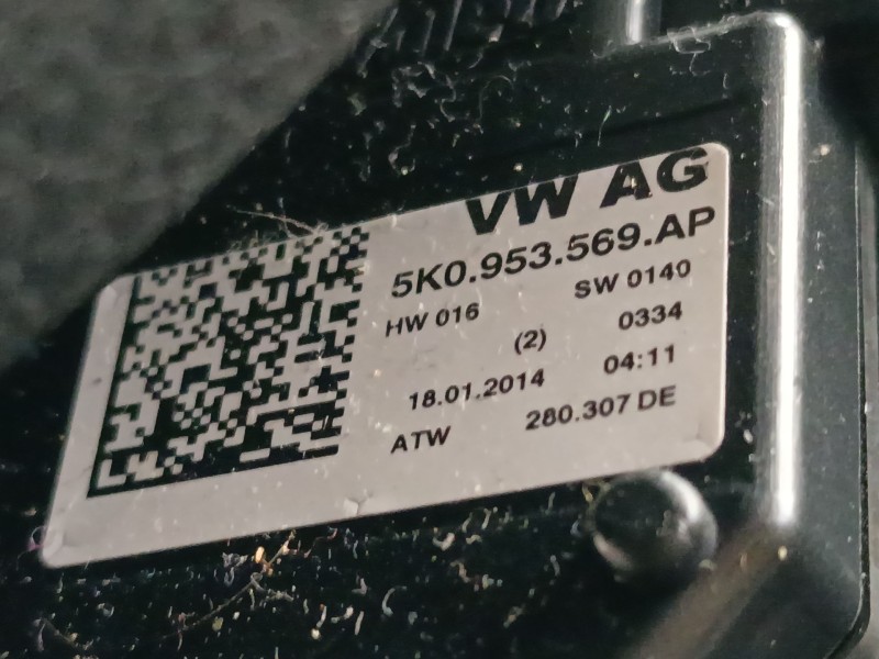 Recambio de anillo airbag para volkswagen tiguan (5n_) 2.0 tdi referencia OEM IAM 5K0953569AP  